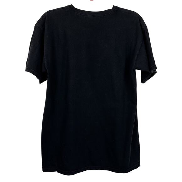 Vintage Guns N Roses Band T Shirt Circle Logo Black Short Sleeve - Picture 3 of 4